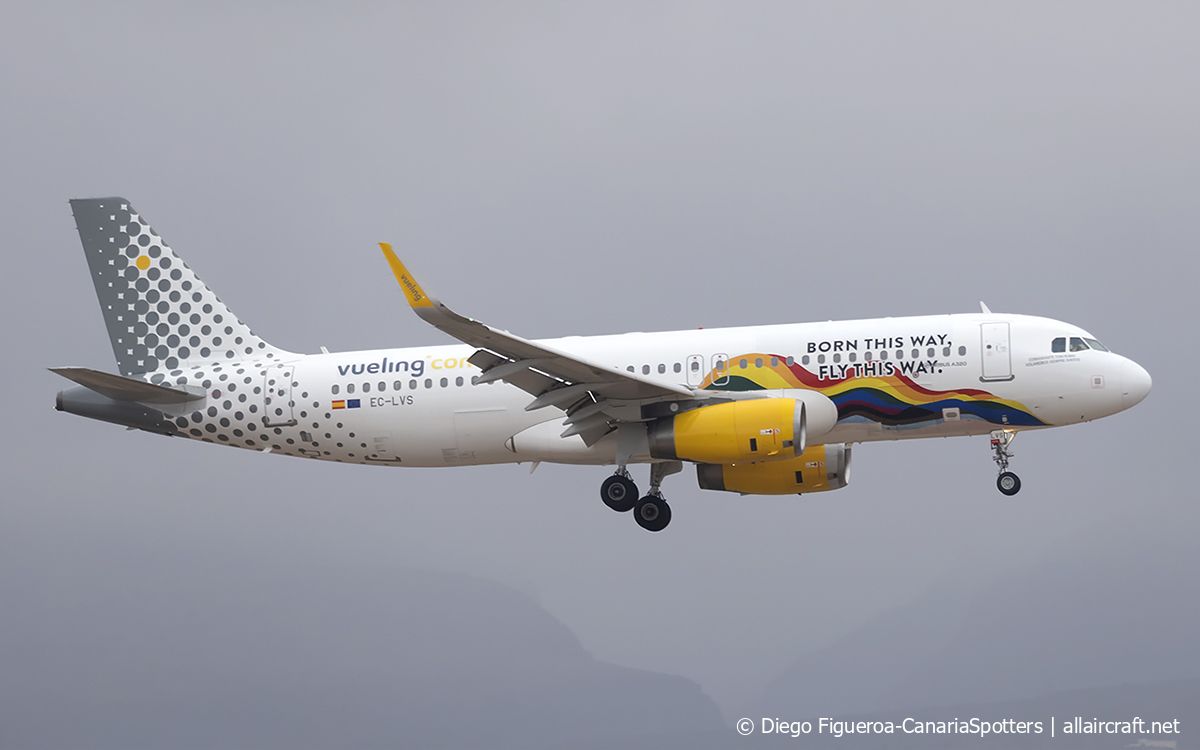EC-LVS · Airbus A320-232(WL) · (LPA / GCLP)
