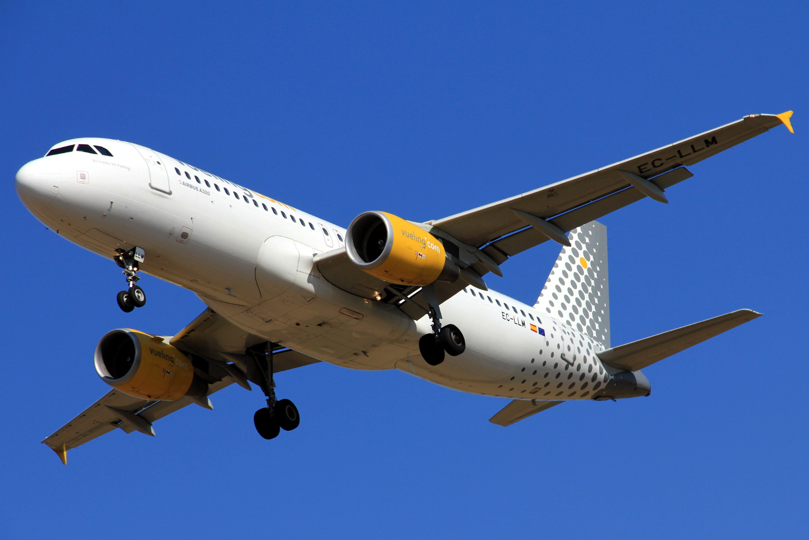EC-LLM · Airbus A320-214 · (FCO / LIRF)