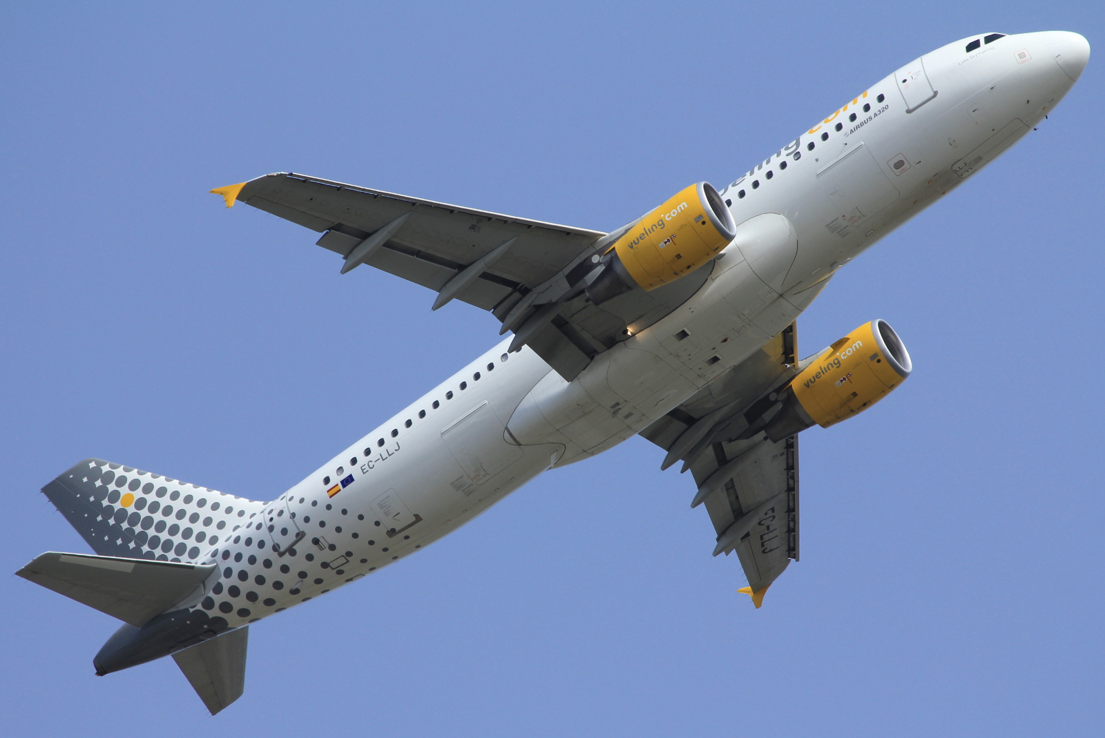 EC-LLJ · Airbus A320-216 · (FCO / LIRF)