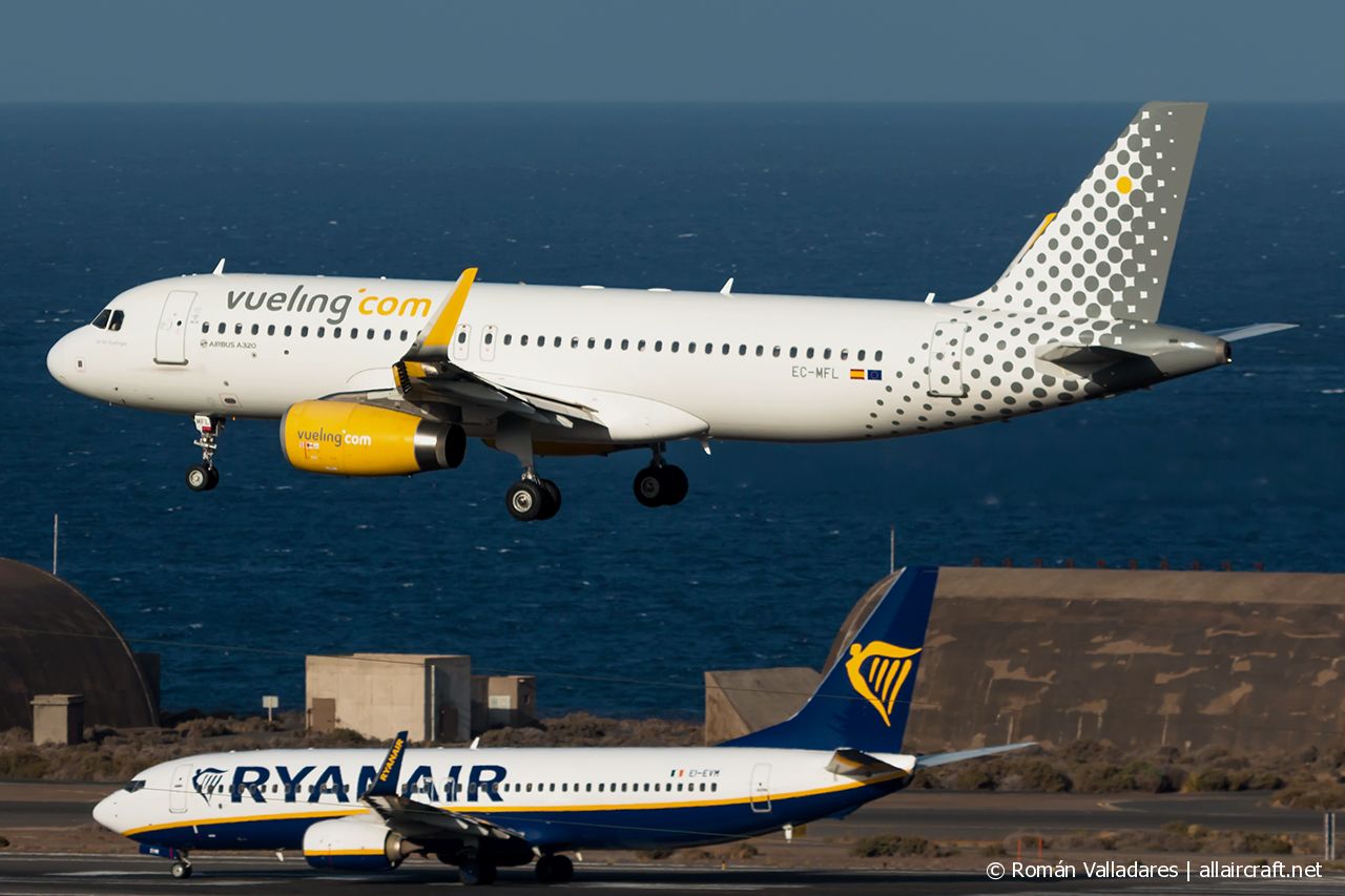 EC-MFL · Airbus A320-232(WL) · (LPA / GCLP)
