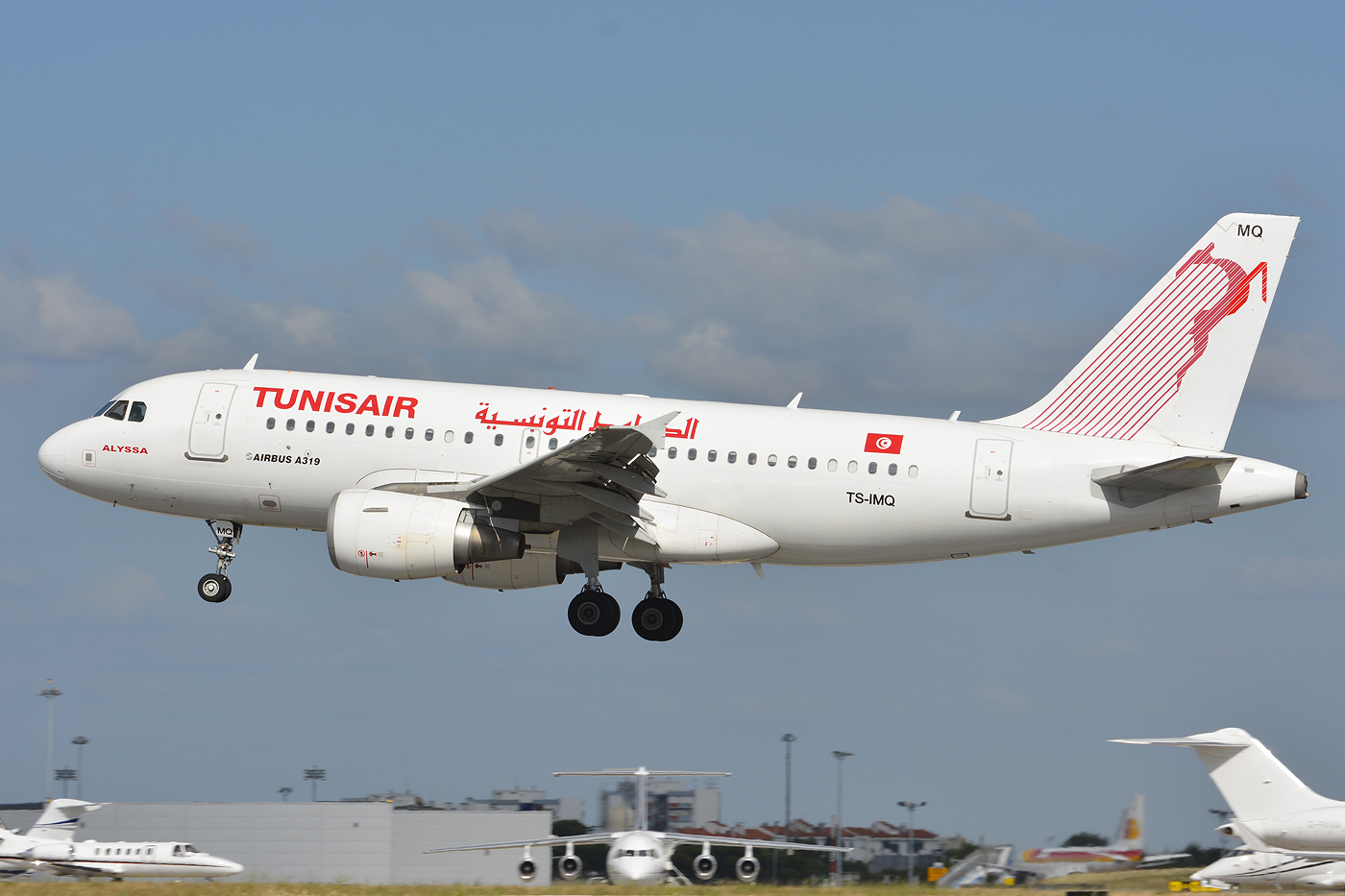 TS-IMQ · Airbus A319-112 · (LIS / LPPT)