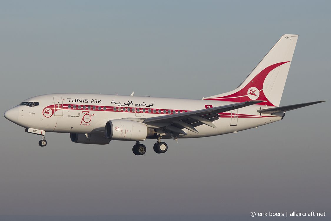 TS-IOP · Boeing 737-6H3 · (BRU / EBBR)