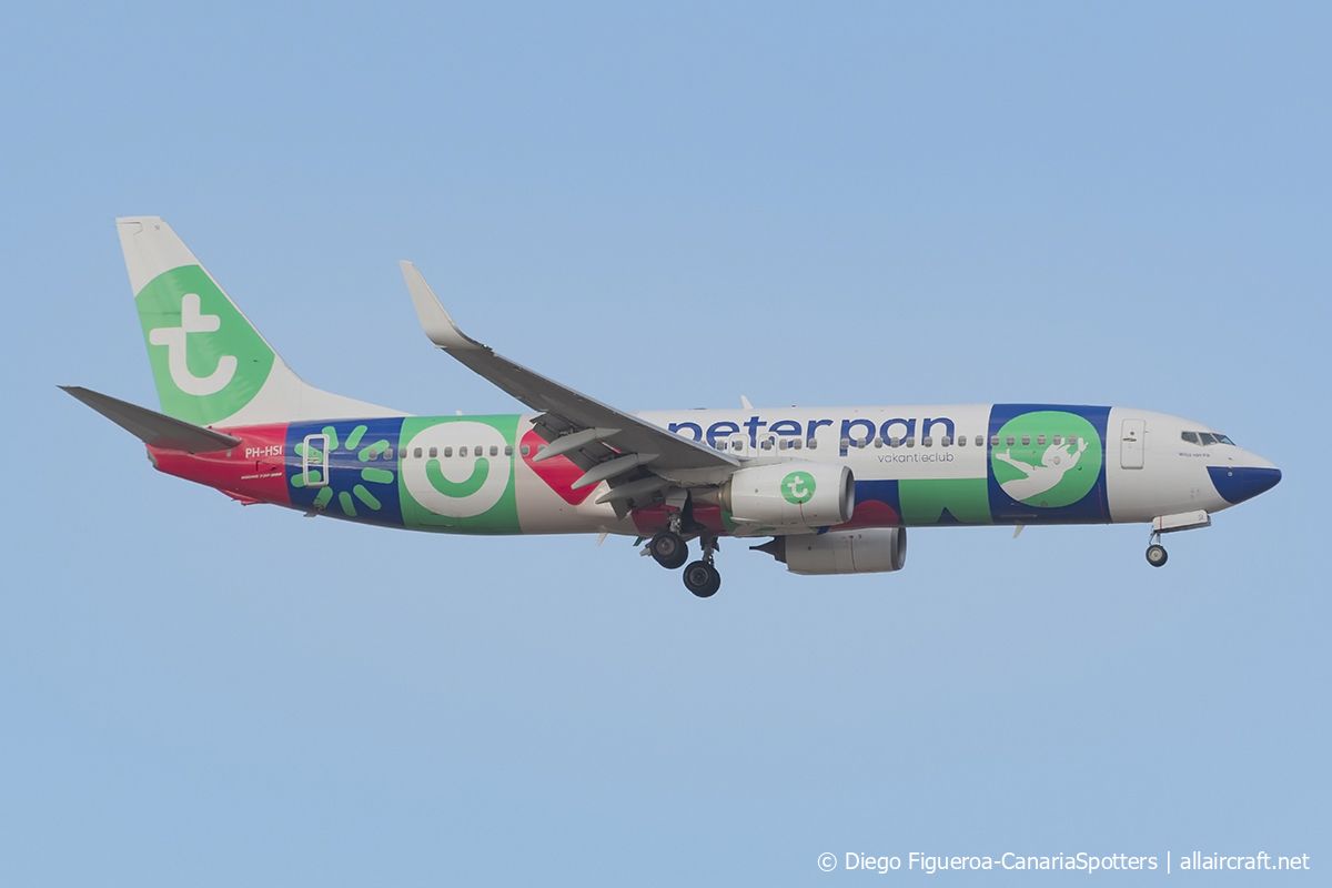 PH-HSI · Boeing 737-8K2(WL) · (LPA / GCLP)