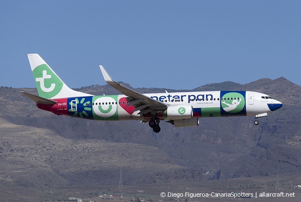 PH-HSI · Boeing 737-8K2(WL) · (LPA / GCLP)