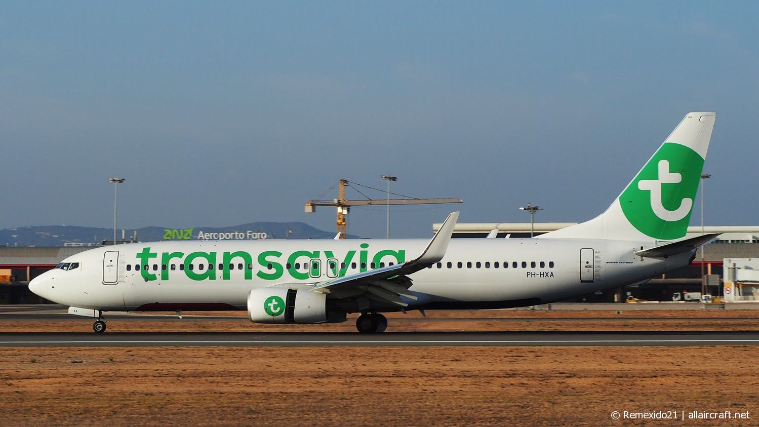 PH-HXA · Boeing 737-8K2(WL) · (FAO / LPFR)