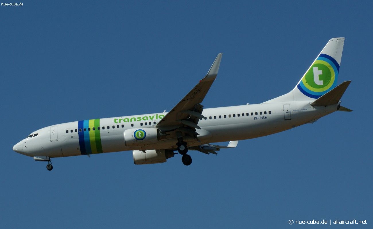 PH-HSA · Boeing 737-8K2(WL) · (PMI / LEPA / LESJ)