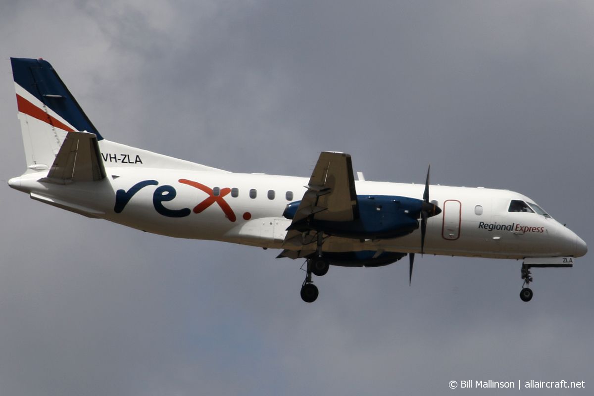VH-ZLA · Saab 340B · (PER / YPPH)