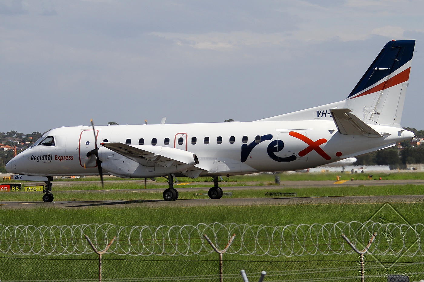 VH-ZRZ · Saab 340B · (SYD / YSSY)