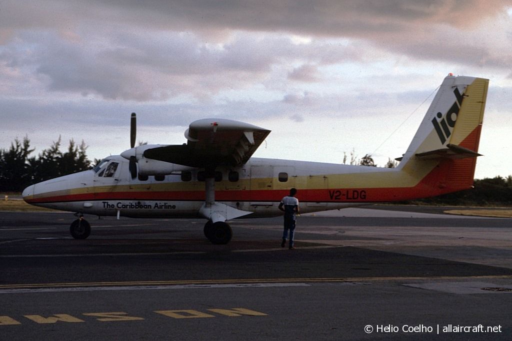 V2-LDG · De Havilland Canada DHC-6-310 Twin Otter · (SXM / TNCM)
