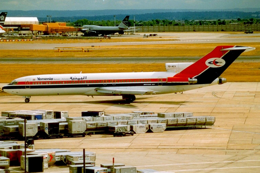7O-ACX · Boeing 727-2N8/Adv · (LHR / EGLL)