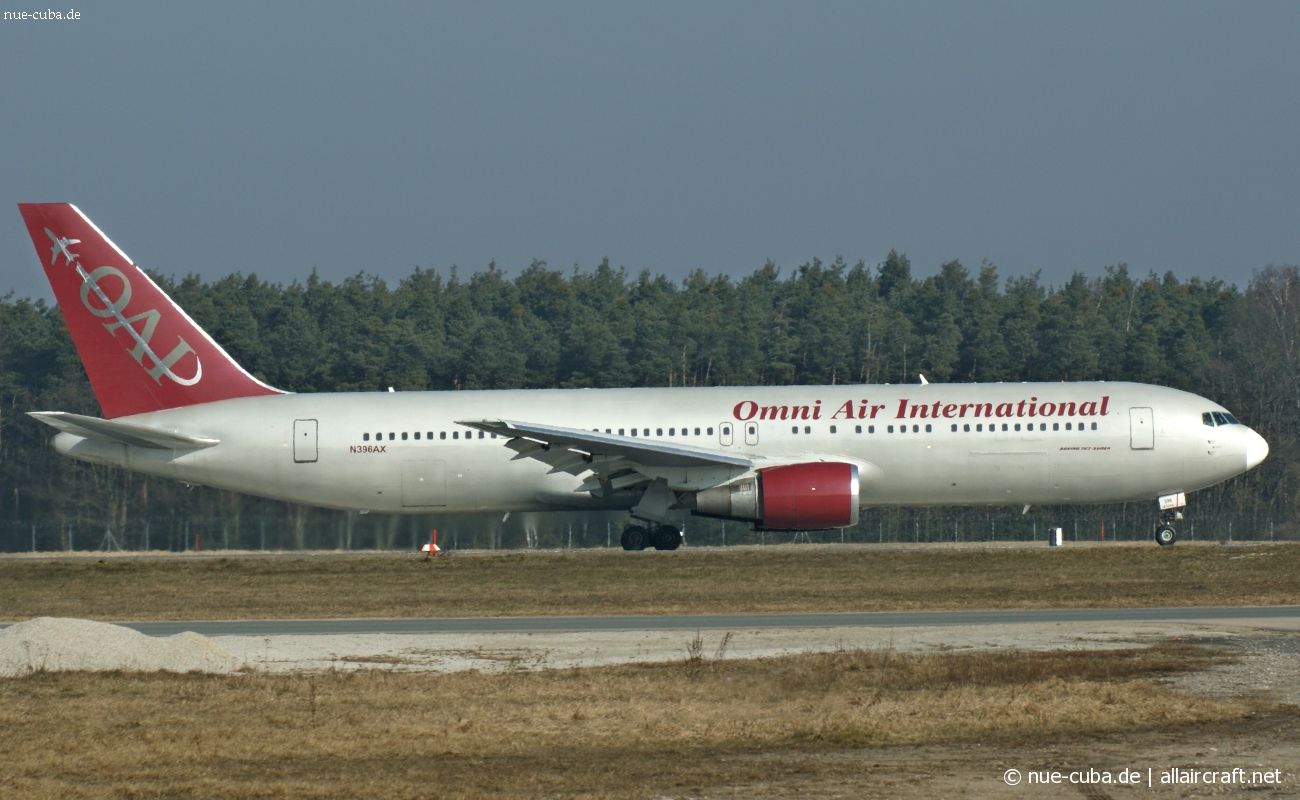 N396AX · Boeing 767-319/ER · (NUE / EDDN)