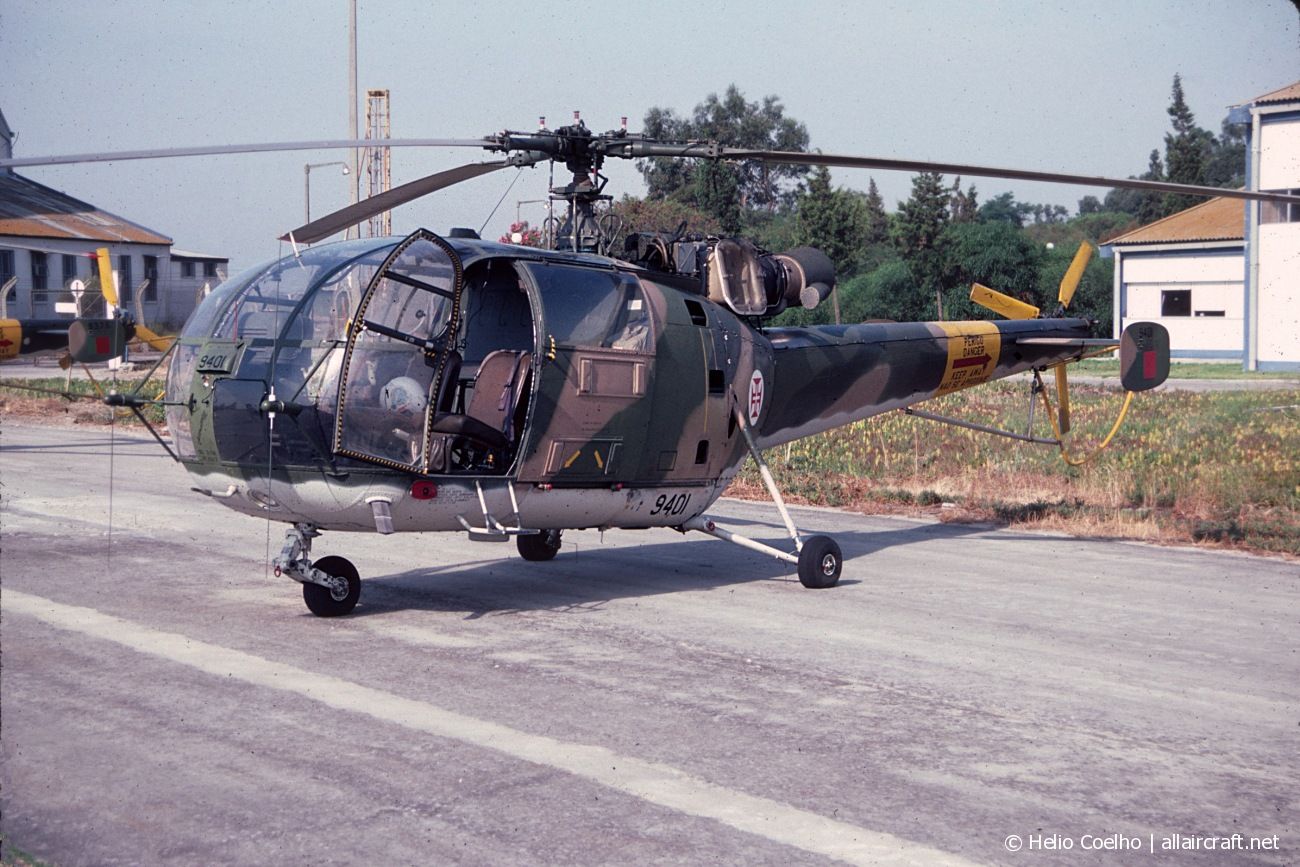 9401 · Aerospatiale SA-316B Alouette III · (LPMT)