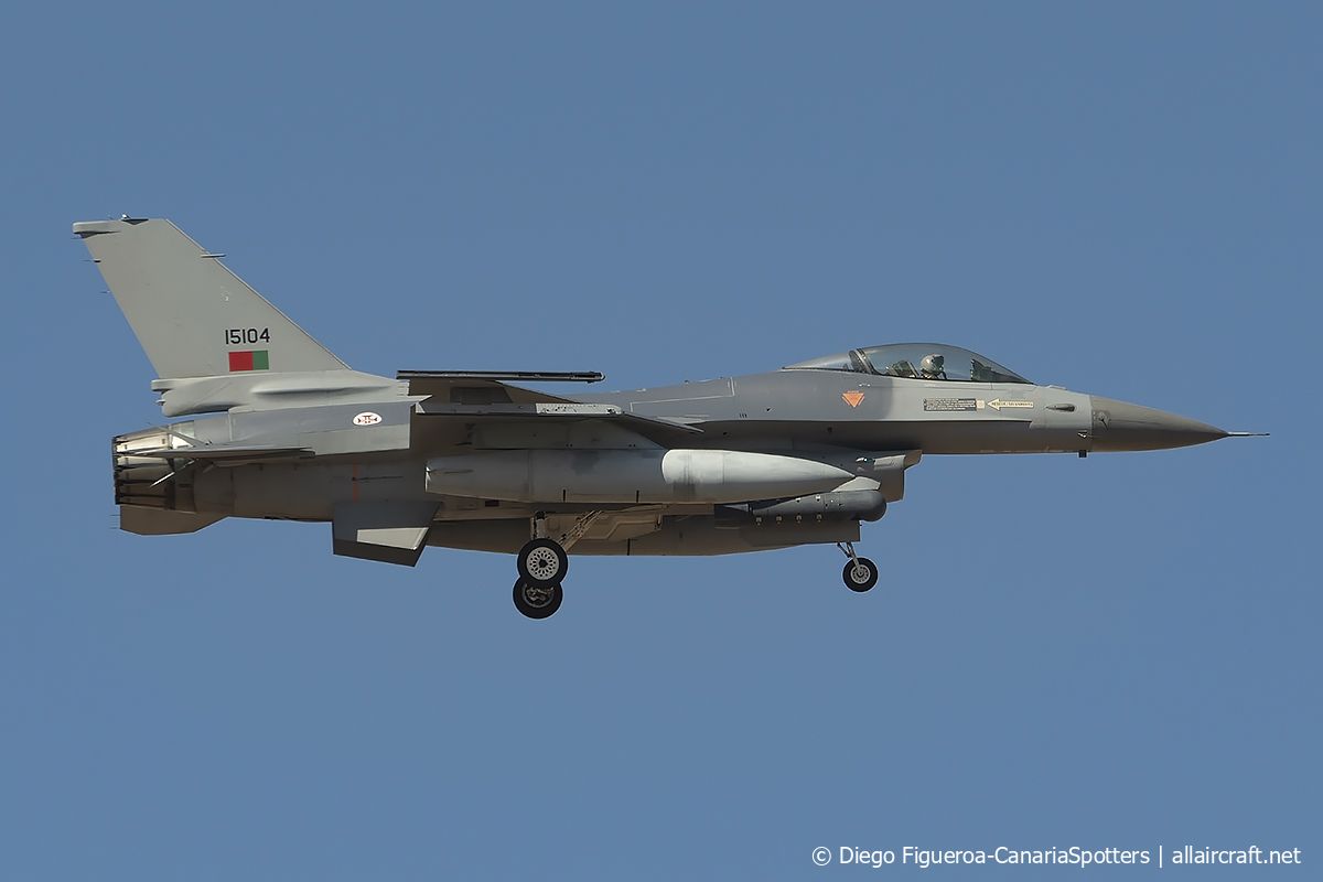 15104 · Lockheed F-16AM Fighting Falcon · (LPA / GCLP)