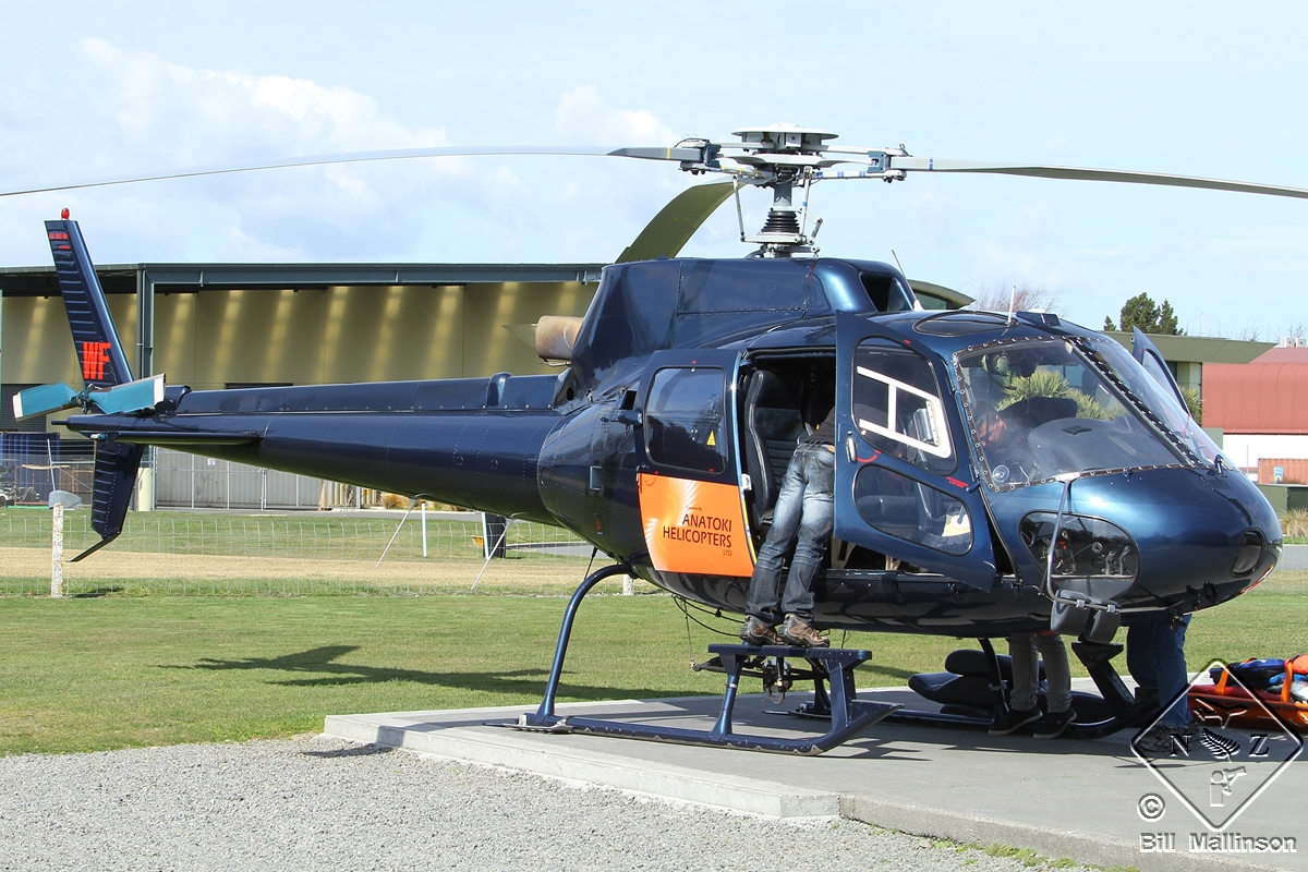 ZK-HWF · Aérospatiale AS 350BA Ecureuil · (NZGI)
