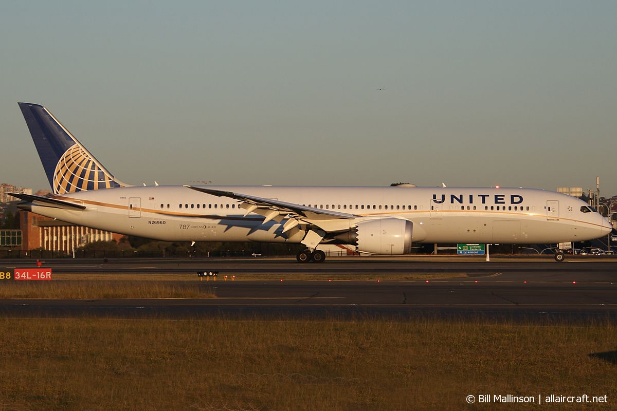 N26960 · Boeing 787-9 Dreamliner · (SYD / YSSY)