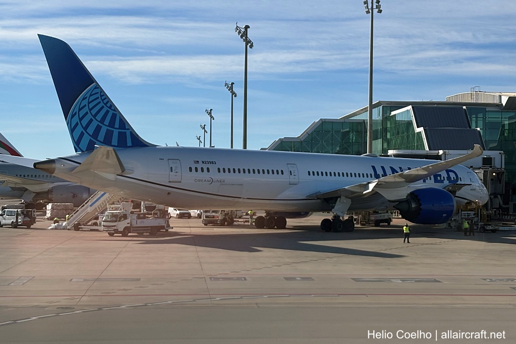 N23983 · Boeing 787-9 Dreamliner · (BCN / LEBL)
