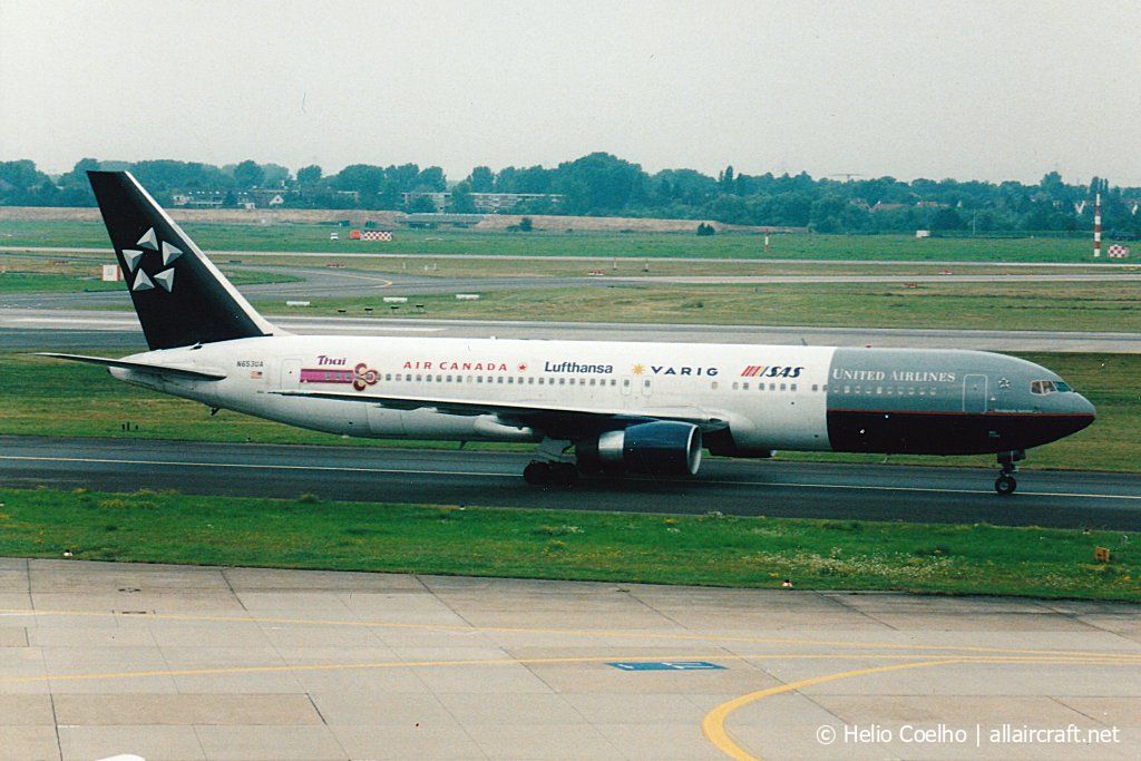 N653UA · Boeing 767-322ER · (DUS / EDDL)