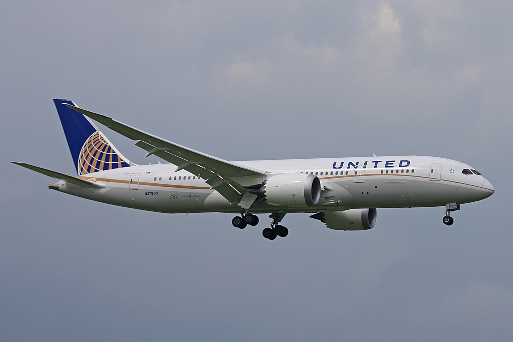 N27903 / 0903 · Boeing 787-8 Dreamliner · (NRT / RJAA)