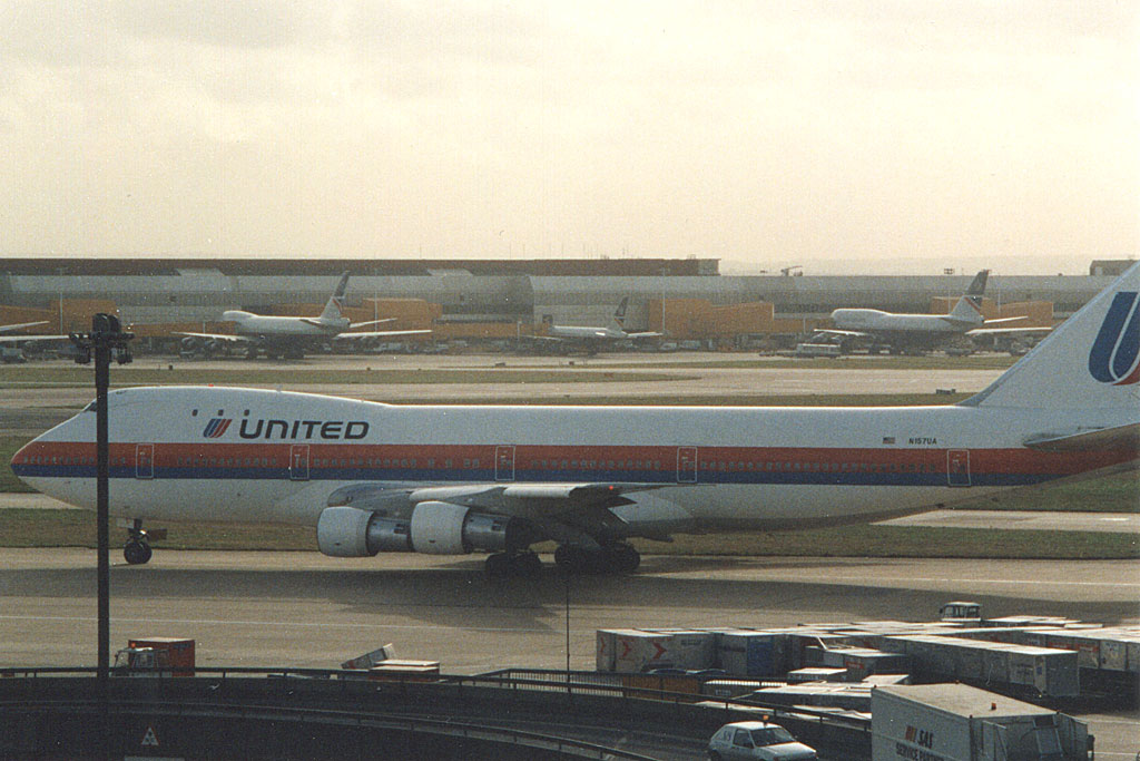 N157UA · Boeing 747-123 · (LHR / EGLL)