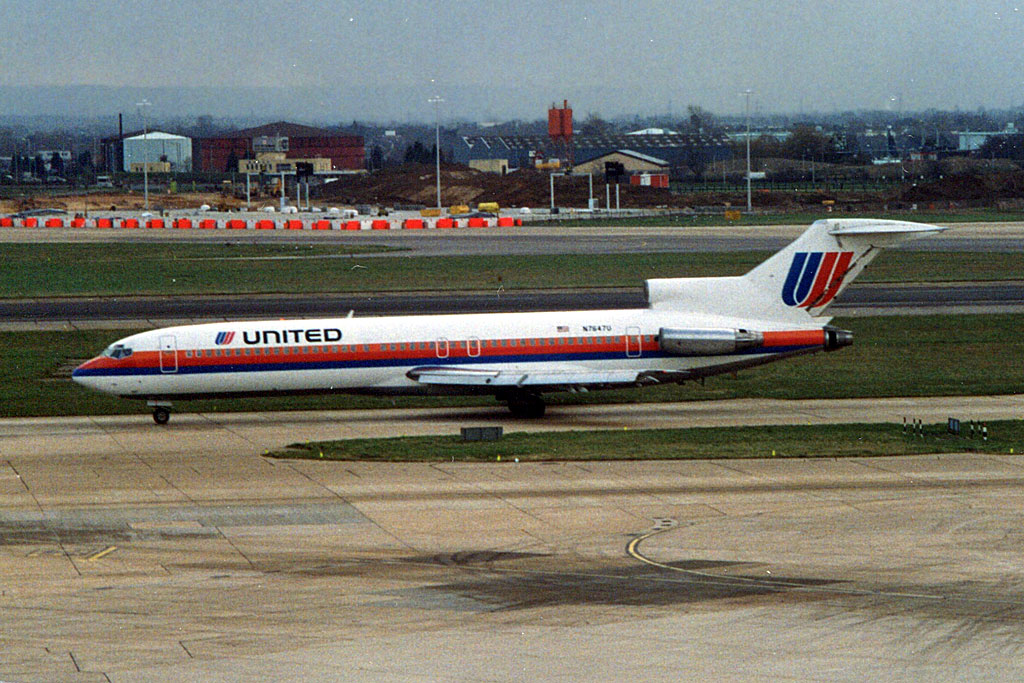N7647U · Boeing 727-222 · (LHR / EGLL)