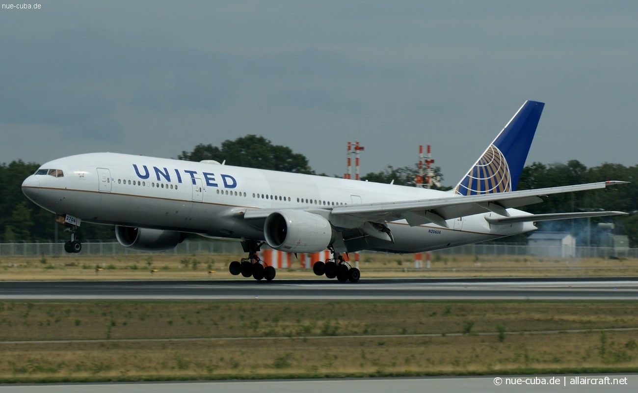 N206UA · Boeing 777-222/ER · (FRA / EDDF)
