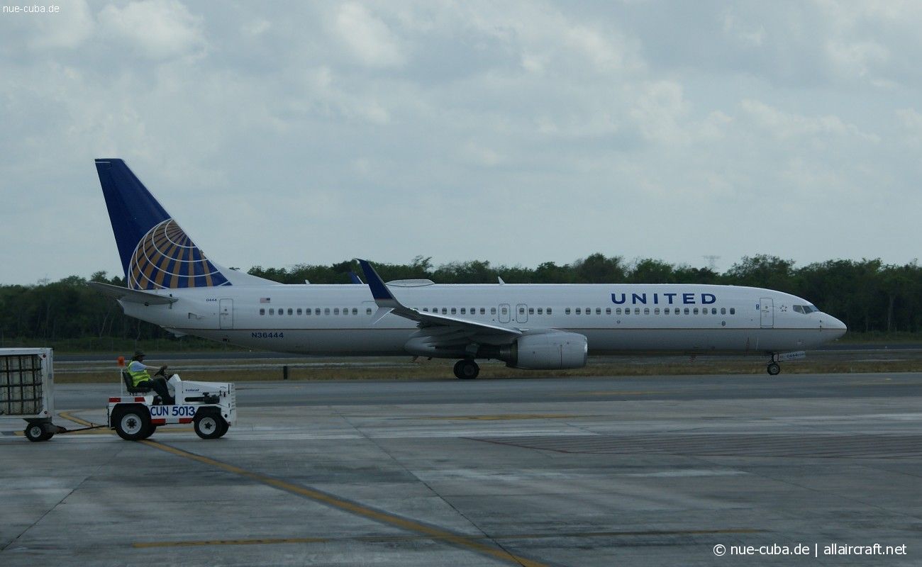 N36444 · Boeing 737-924/ER(WL) · (CUN / MMUN)