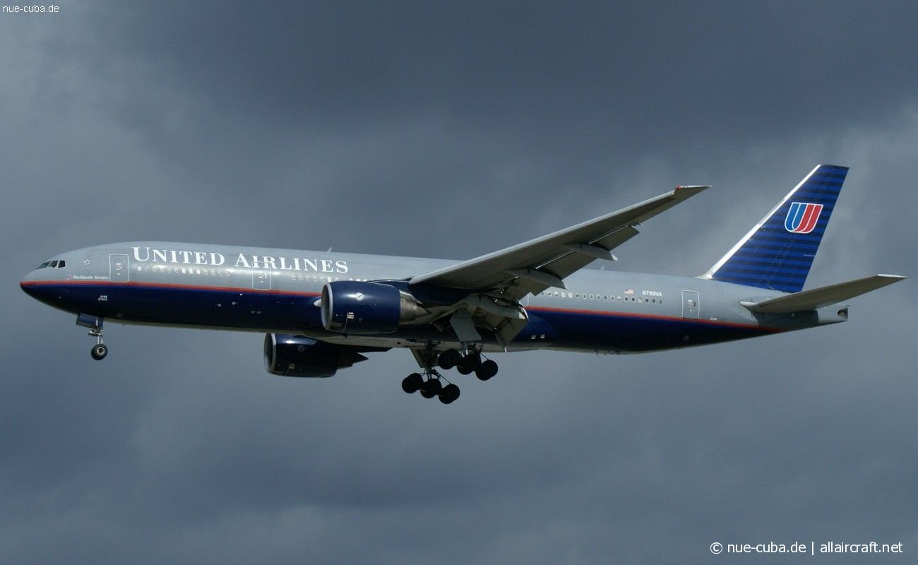 N792UA · Boeing 777-222/ER · (FRA / EDDF)