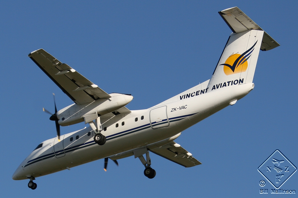 ZK-VAC · Bombardier Dash 8-102 · (CHC / NZCH)