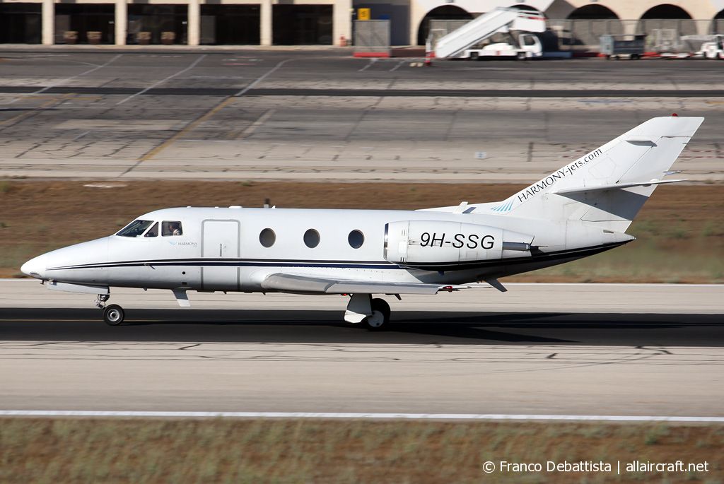 9H-SSG · Dassault Falcon 10 · (MLA / LMML)