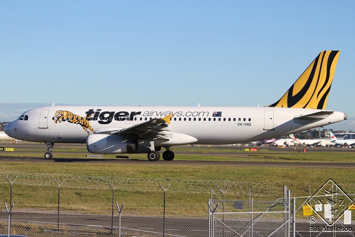VH-VNO · Airbus A320-232 · (SYD / YSSY)