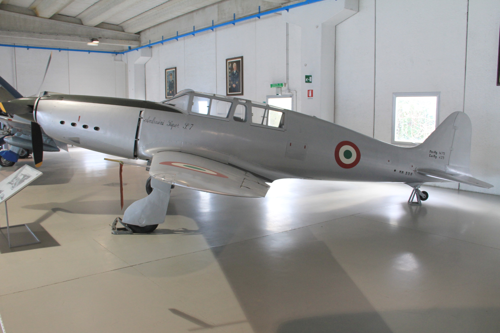 MM558 · SAI Ambrosini S-7 Super · (LIRB)