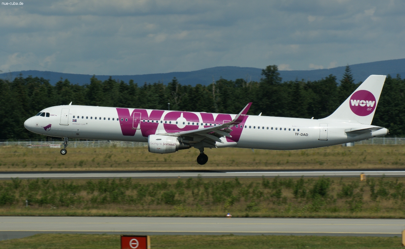 TF-DAD · Airbus A321-211(WL) · (FRA / EDDF)
