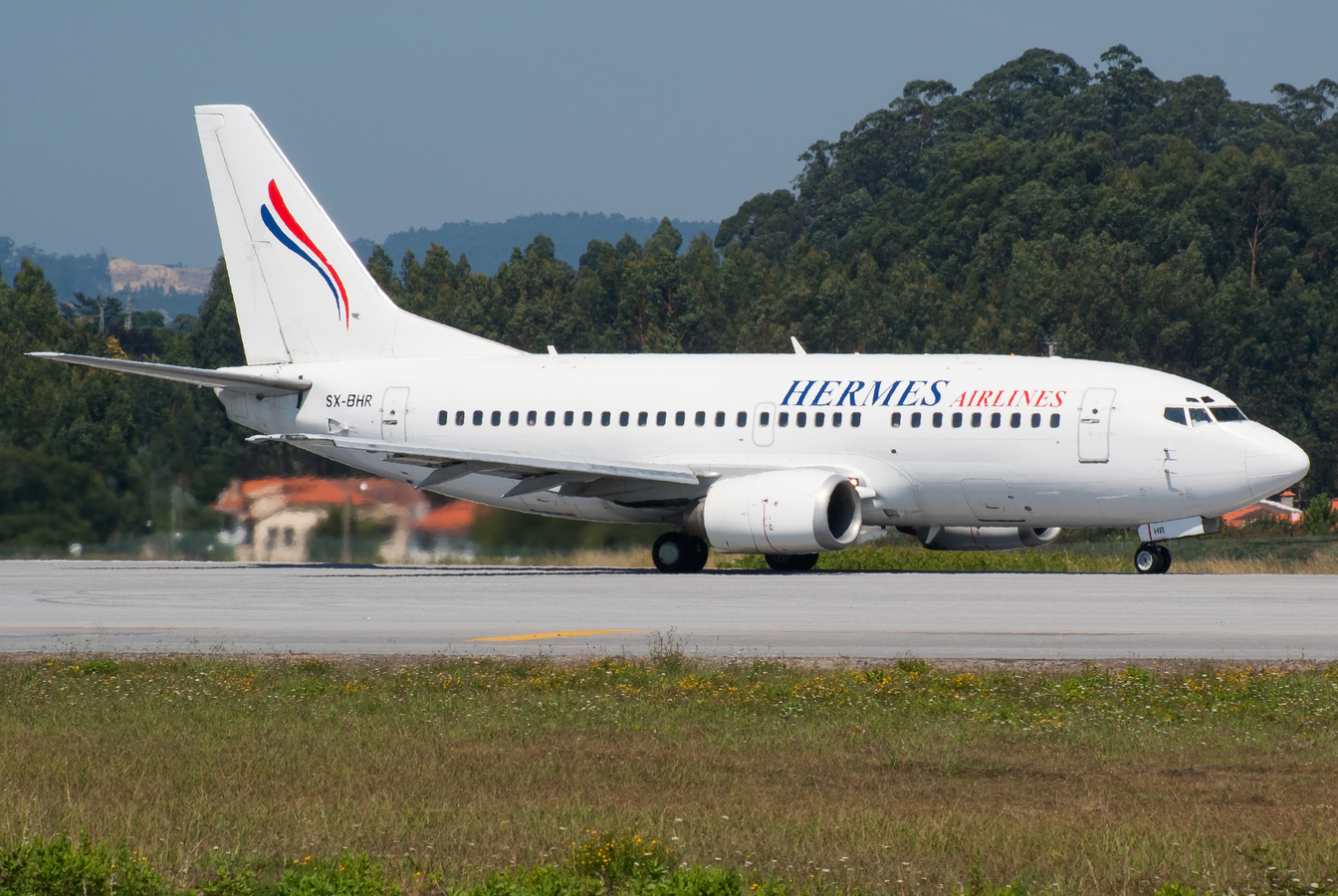 SX-BHR · Boeing 737-5L9 · (OPO / LPPR)