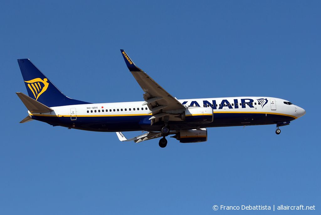 9H-QDG · Boeing 737-8AS(WL) · (MLA / LMML)