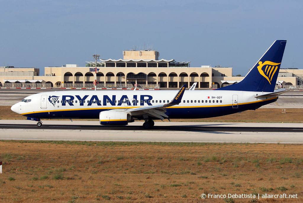 9H-QDY · Boeing 737-8AS(WL) · (MLA / LMML)