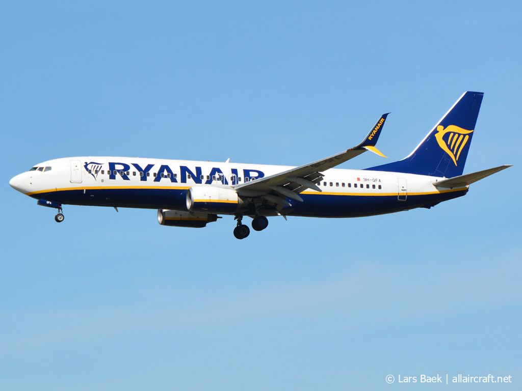 9H-QFA · Boeing 737-8AS(WL) · (CPH / EKCH)