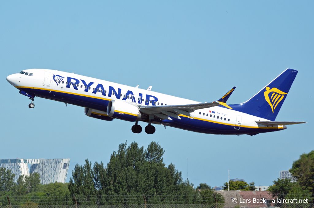 9H-VUI · Boeing 737-8200 MAX · (CPH / EKCH)