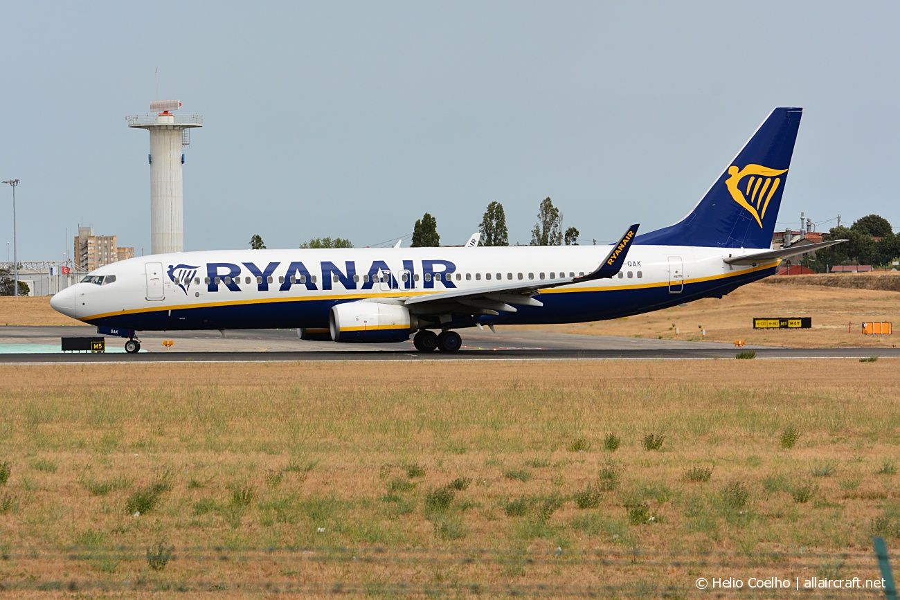 9H-QAK · Boeing 737-8AS(WL) · (LIS / LPPT)