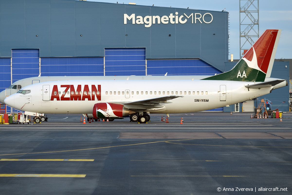5N-YSM · Boeing 737-36N · (TLL / EETN)