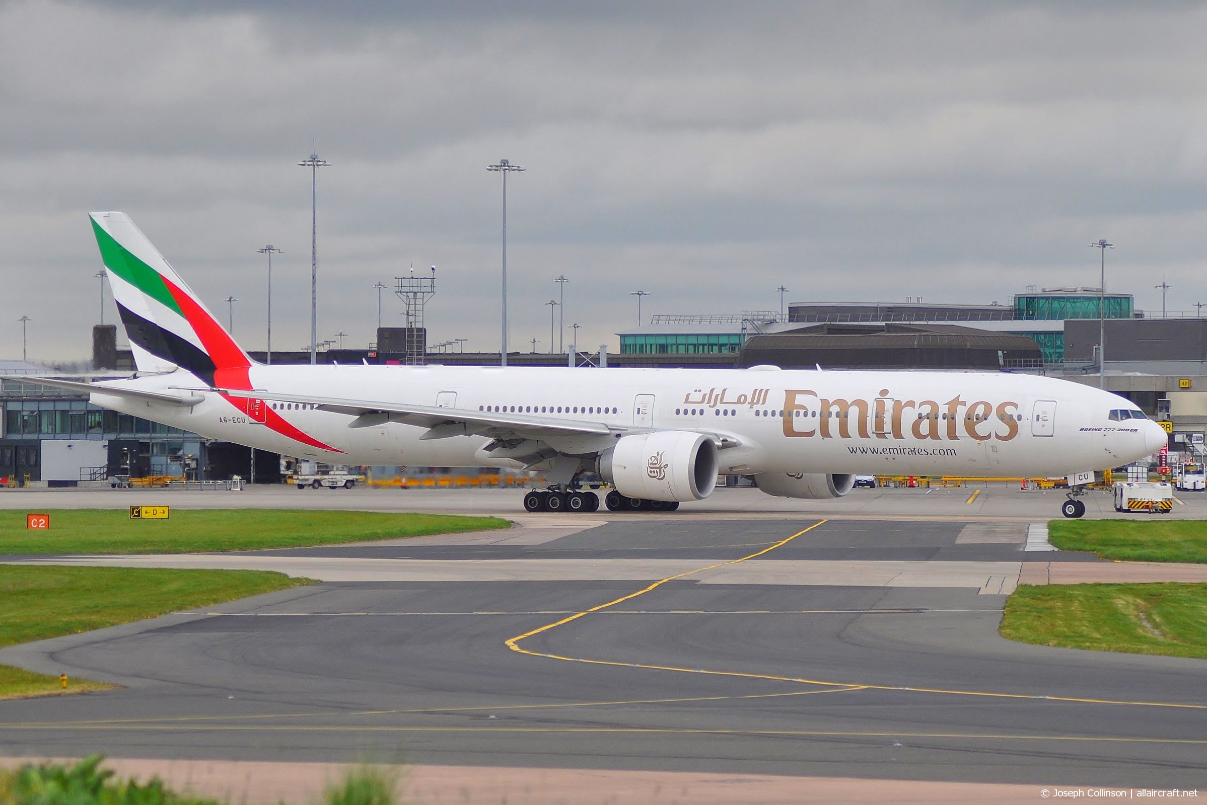 A6-ECU · Boeing 777-31H/ER · (MAN / EGCC)
