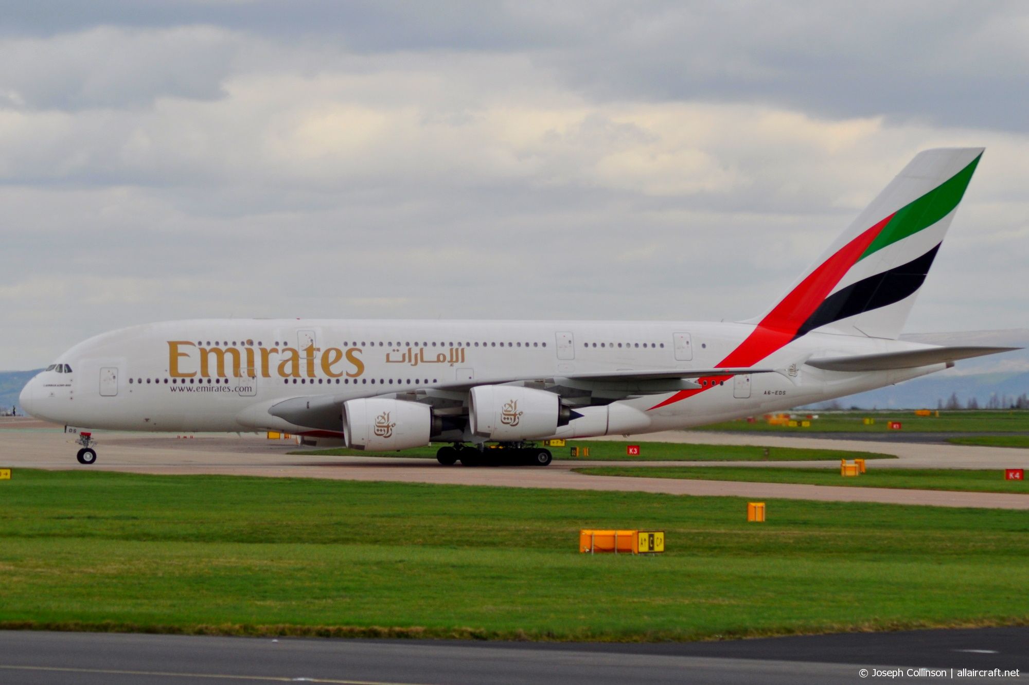 A6-EDS · Airbus A380-861 · (MAN / EGCC)
