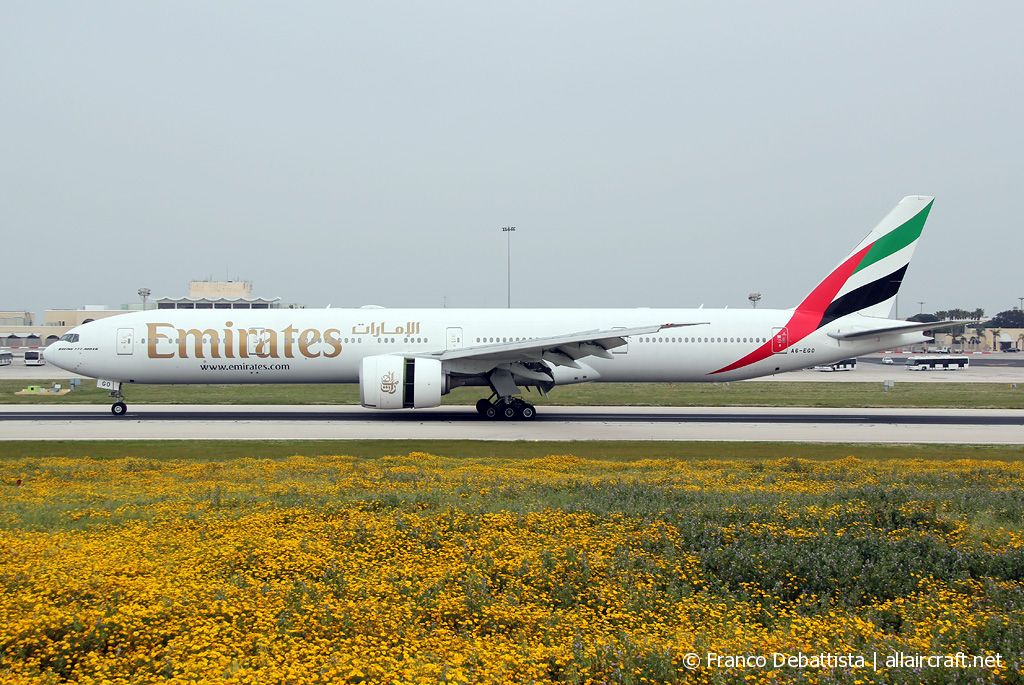A6-EGO · Boeing 777-31H/ER · (MLA / LMML)