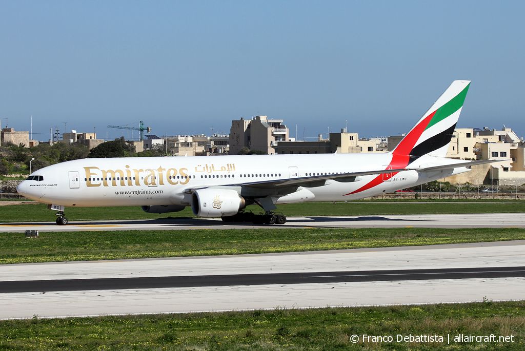 A6-EMG · Boeing 777-21H/ER · (MLA / LMML)
