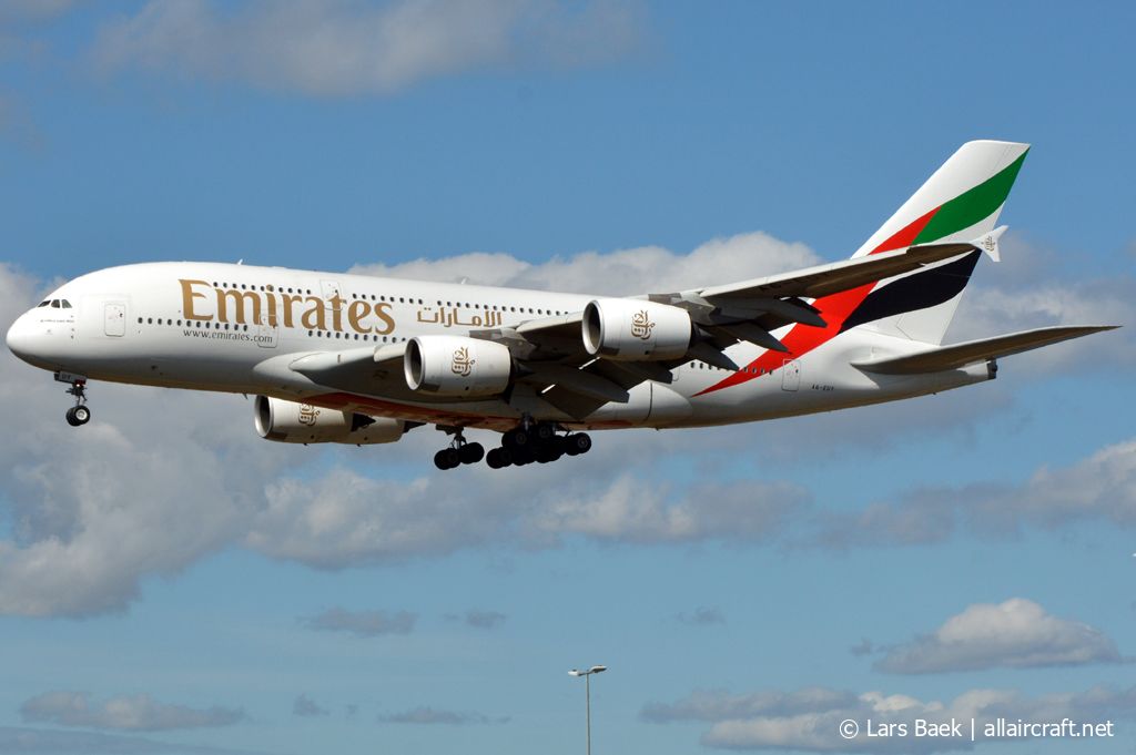 A6-EUY · Airbus A380-842 · (CPH / EKCH)