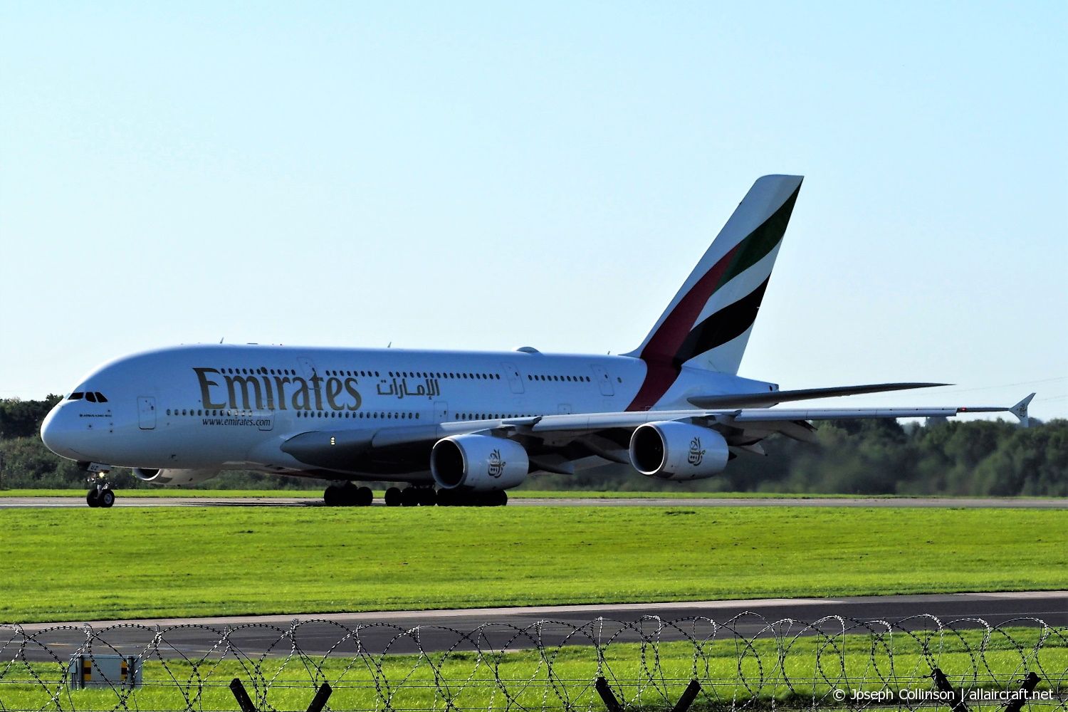 A6-EUZ · Airbus A380-842 · (MAN / EGCC)