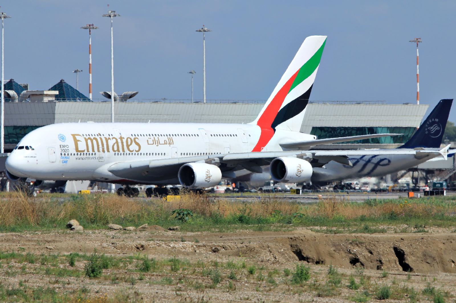 A6-EDF · Airbus A380-861 · (FCO / LIRF)