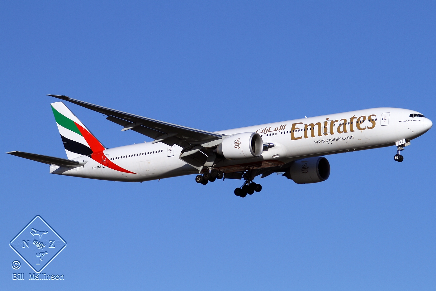 A6-ENT · Boeing 777-31H/ER · (PER / YPPH)