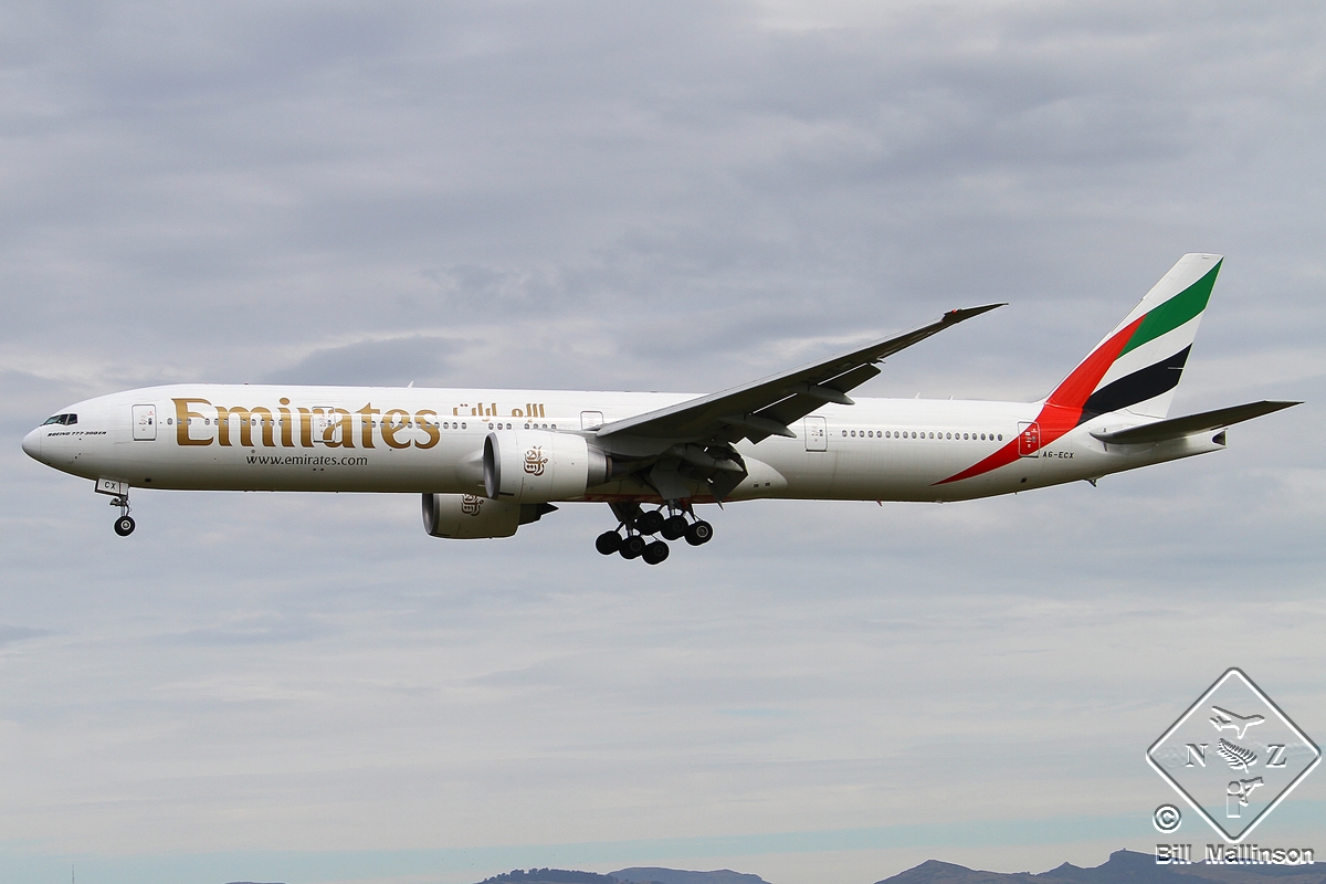 A6-ECX · Boeing 777-31H/ER · (CHC / NZCH)