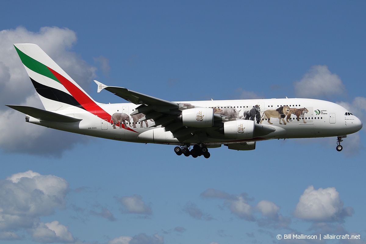 A6-EEQ · Airbus A380-861 · (CHC / NZCH)