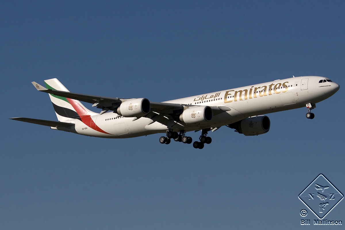 A6-ERA · Airbus A340-541 · (CHC / NZCH)